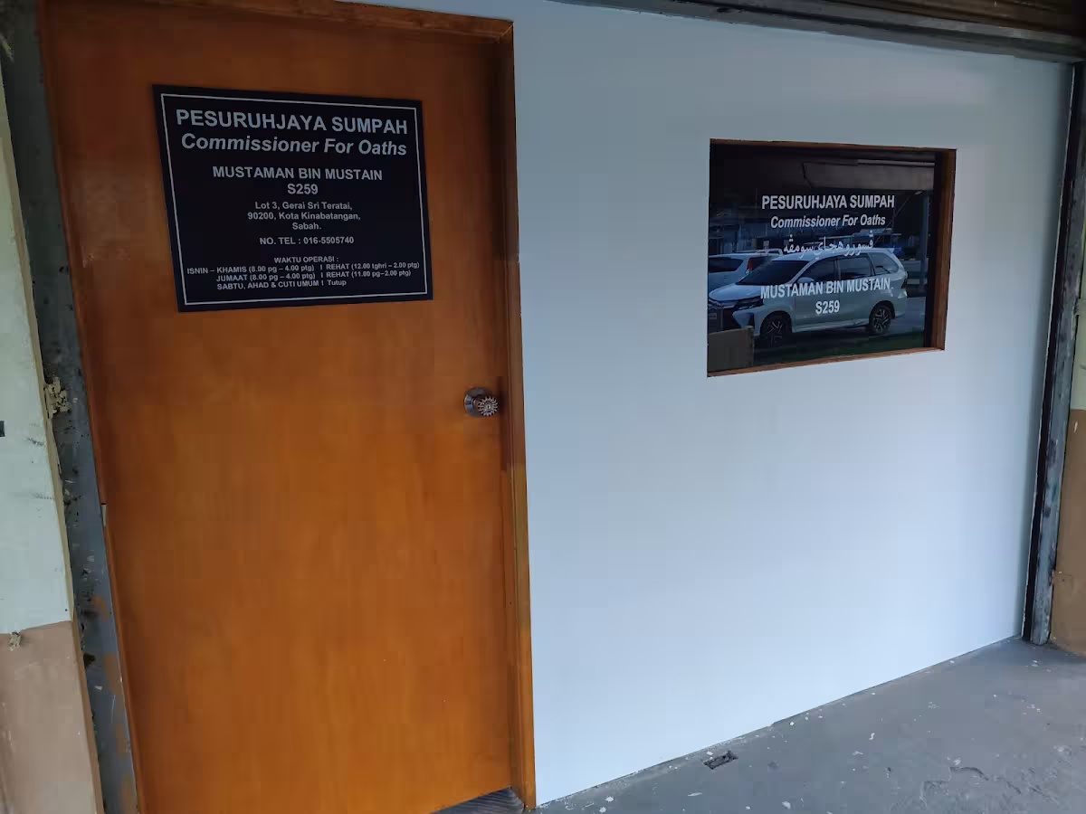 Gambar PESURUHJAYA SUMPAH KINABATANGAN