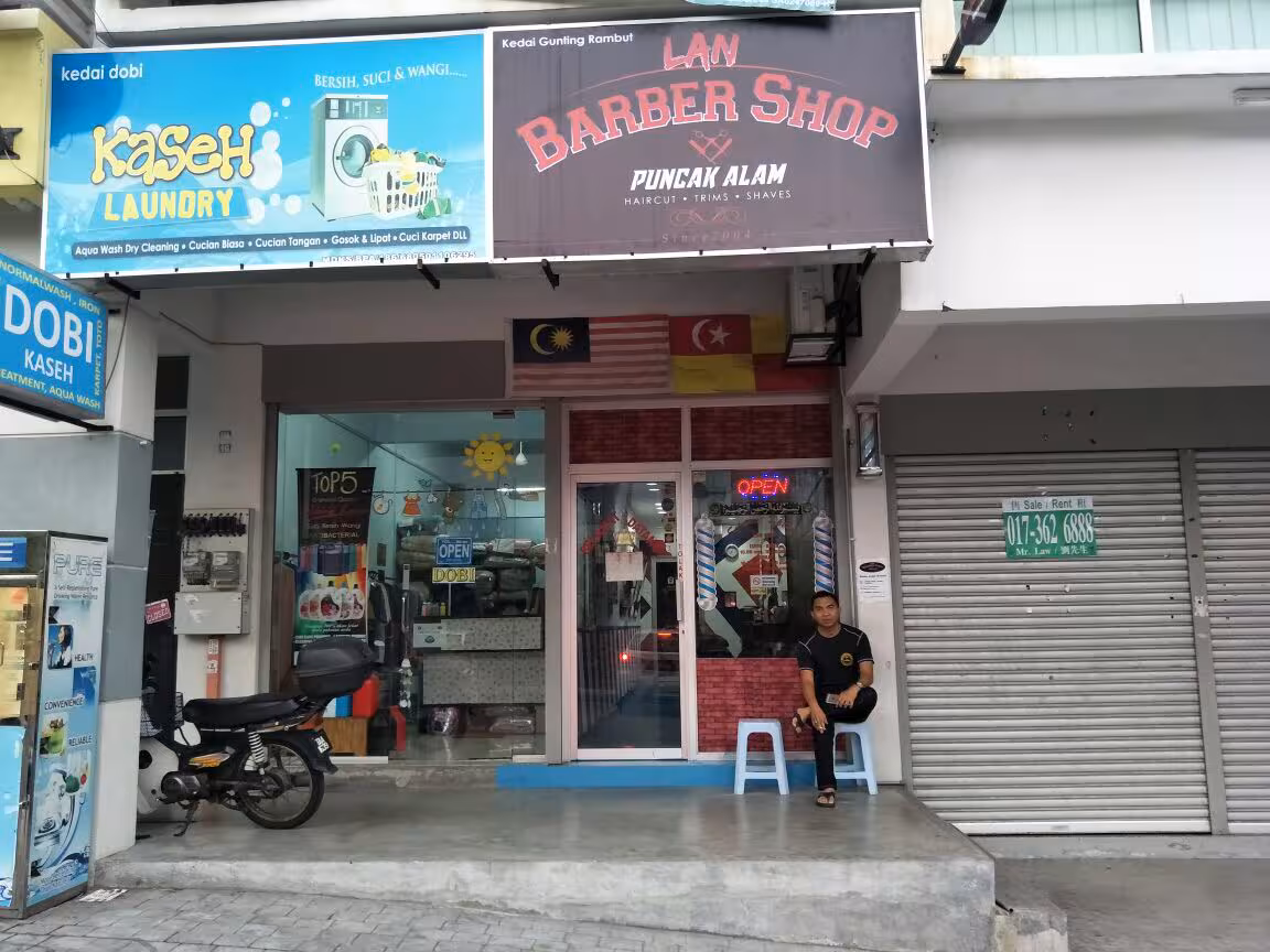 Gambar puncak alam barbershop