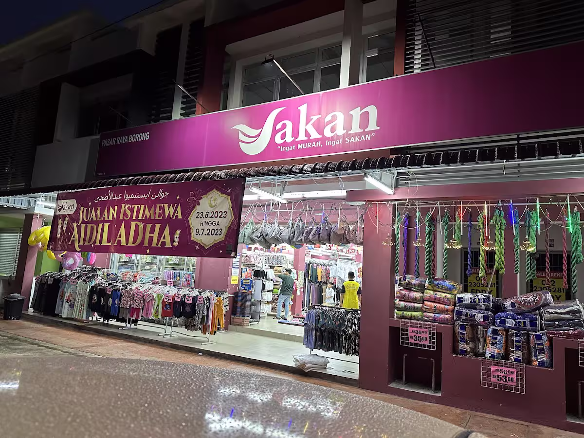 Gambar Pasaraya Borong Sakan Puncak Alam